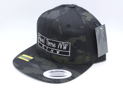 Camo Flat Bill Hat image 5